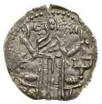 Iwan Aleksander 1331-1371, grosz, Aw: Chrystus n