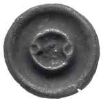 Dolny Śląsk, brakteat szeroki 2. połowa XIII w.; Figura w kształcie litery Z, srebro 0.56 g, Fbg. ..
