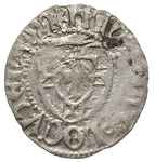 Henryk Reuss von Plauen 1467-1470 - jako administrator, szeląg, Aw: Tarcza wielkiego mistrza, HIN[..