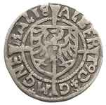 Albrecht Hohenzollern 1511-1525, grosz 1525, Królewiec, Aw: Tarcza z orłem pruskim, ALBER - T9 D G..