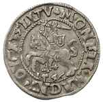 półgrosz 1546, Wilno, Ivanauskas 4SA11-5, rzadszy typ podobny do monet z roku 1545