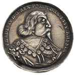 półtalar medalowy bez daty (1635-36), Bydgoszcz, Aw: Popiersie w prawo i napis VLADIS IV D G REX P..