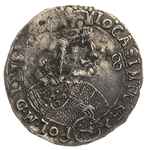 ort 1656, Lwów, odmiana z małą głową króla, T.4, charakterystyczne dla monet lwowskich wady mennic..