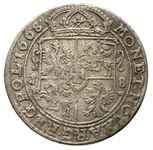 ort 1668, Bydgoszcz, po obu stronach monety kropka kończy napis w otoku