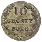 10 groszy 1831, Warszawa, nad wiązaniem wieńca j