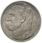 10 złotych 1934, Józef Piłsudski, Parchimowicz 124.a, rzadka moneta z blaskiem menniczym widocznym..