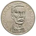 10 złotych 1933, Warszawa, Romuald Traugutt, na rewersie wypukły napis PRÓBA, srebro 22.01 g, Parc..