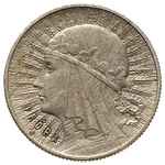 1 złoty 1932, Głowa kobiety, na rewersie wypukły napis PRÓBA, srebro 3.33 g, Parchimowicz P-131.a,..