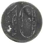 10 fenigów 1920, Gdańsk, \duża 10-tka, Parchimow