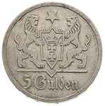 5 guldenów 1927, Berlin, Kościół Marii Panny, Parchimowicz 65.b, rzadki rocznik, patyna
