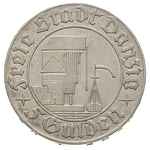 5 guldenów 1932, Berlin, Żuraw portowy, Parchimowicz 67, rzadkie i ładnie zachowane