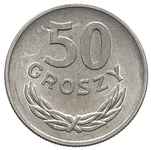 50 groszy 1968, Warszawa, Parchimowicz 210.d, piękne i bardzo rzadkie