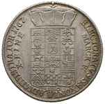 talar 1767, Drezno, Aw: Popiersie w prawo, Rw: Tarcza herbowa, 27.87 g, Schnee 1055, Dav. 2678, ła..