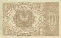 1.000 marek polskich 17.05.1919, seria ZK, sześc