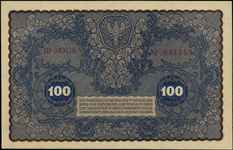 100 marek polskich 23.08.1919, IH seria V, Miłczak 27c, Lucow 388 (R0)
