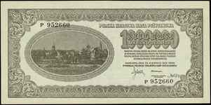 1.000.000 marek polskich 30.08.1923, seria P, nu