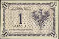 1 złoty 28.02.1919, seria S.71.C, Miłczak 47b, L