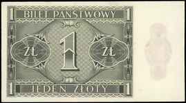 1 złoty 1.10.1938, seria IL, Miłczak 78b, Lucow 719 (R3), banknot po bardzo subtelnej fachowej kon..