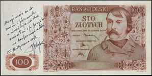 100 złotych 15.08.1939, bez oznaczenia serii i numeracji, Miłczak 85, Lucow 1042 (R10), odmiana dr..