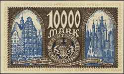 10.000 marek 26.06.1923, Miłczak G8, Ros. 799, w
