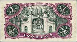 1.000.000 marek 8.08.1923, Miłczak G11b, Ros. 80