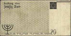 20 marek 15.05.1940, papier ze znakiem wodnym, Miłczak Ł6a, Lucow - (brak z takim numeratorem) nie..