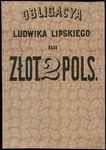 Piskorów, dobra Ludwika Lipskiego, bon (obligacja) na 2 złote polskie 1863, bez numeracji, ale z p..