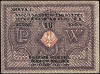 Naczelny Komitet Narodowy, 10 koron /1914/ Na sk