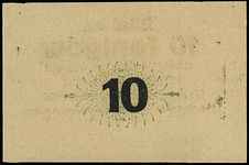 Wolsztyn /Wollstein/, 1 marka 24.09.1919 i 10 fenigów 15.09.1920, Podczaski P-231.G.1.d, P-231.H.1..