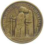 medal, (1933), autorstwa T. Breyer’a z okazji XV-lecia odzyskania morza, Liga Morska i Kolonialna,..