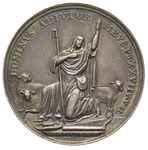 Skarbek Ankwicz z Poslawic arcybiskup Pragi , -medal sygnowany LERCH DE LERCHENAU, 1834, Aw: Tarcz..