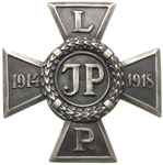 odznaka pamiątkowa Związku Polskich Legionistów -Krzyż Legionowy 1923, ustanowiona na I Zjeździe L..