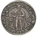 arcyksiążę Maksymilian 1590-1618 - jako Wielki Mistrz, 1/4 talara 1612, Hall, srebro 7.22 g, Proki..