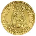 dukat 1923, złoto 3.50 g, Fr. 2, pięknie zachowa