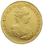 Maria Teresa 1740-1780, podwójny suweren d’or 1766, Bruksela, złoto 11.07 g, Delm. 216, Fr. 134, w..