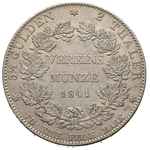 Hesja, Ludwik II 1830-1848, dwutalar 1841, srebro 37.02 g, Thun 195, AKS 99, Kahnt 264, Dav. 702­