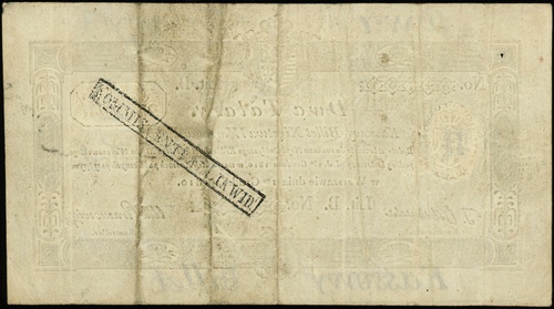 2 talary 1.12.1810, seria B, numeracja 54731, po