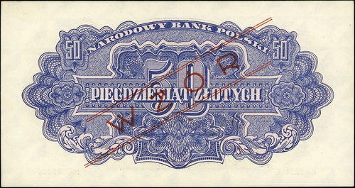 50 złotych 1944, seria Hd, numeracja 123456 / 78