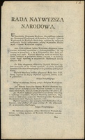 Uniwersał - Zaręczenie skarbowe Rady Najwyższej Narodowej z dnia 15.06.1794, Lucow 47 - dołączony ..