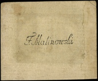 1 złoty polski 13.08.1794, seria M, bez numeracji, Lucow 42m (R9) - ilustrowany w katalogu kolekcj..