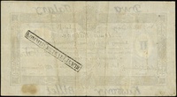 2 talary 1.12.1810, seria B, numeracja 63877, podpis komisarza \Antoni Kochanowski, na stronie odw..