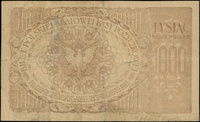 1.000 marek polskich 17.05.1919, seria A, numeracja 065886, Lucow 346 (R5), Miłczak 22c, kilka zła..