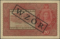 20 marek polskich 23.08.1919, seria II-P, numera