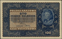 100 marek polskich 23.08.1919, seria I-A, numeracja 744,843, Lucow 386 (R2) - dołączony do kolekcj..