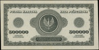 500.000 marek polskich 30.08.1923, seria A, numeracja 2372288, Lucow 439 (R4) - ilustrowany w kata..