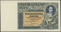 20 złotych 20.06.1931, seria DB., numeracja 7813