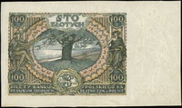 niedokończony druk banknotu 100 złotych 2.06.193