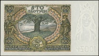 100 złotych 9.11.1934, seria BF., numeracja 3210325, Lucow 675 (R0), Miłczak 74a, bez załamań ani ..