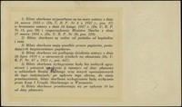 bilet skarbowy na 500 złotych 19.05.1939, bez oz