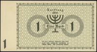 1 marka 15.05.1940, seria A, numeracja 293966, papier bez znaku wodnego, Lucow 853 (R2), Miłczak Ł..